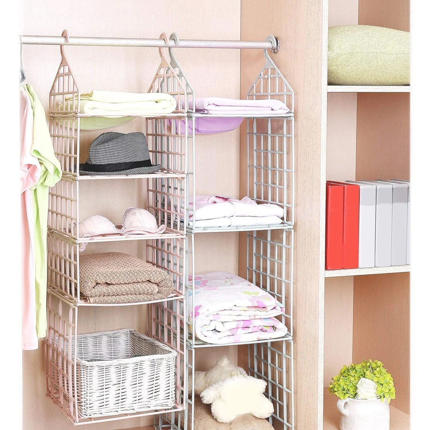 4526 MULTIPURPOSE 5 LAYER FOLDING CLOTHES STORAGE RACKS||CLOSET FOR STUDENTS WARDROBE SHELVES SOCKS, SCARF, T-SHIRT, ETC||HANGING ORGANIZER STORAGE HOLDERS & RACKS 4526 MULTIPURPOSE 5 LAYER FOLDING CLOTHES STORAGE RACKS||CLOSET FOR STUDENTS WARDROBE SHELVES SOCKS, SCARF, T-SHIRT, ETC||HANGING ORGANIZER STORAGE HOLDERS & RACKS